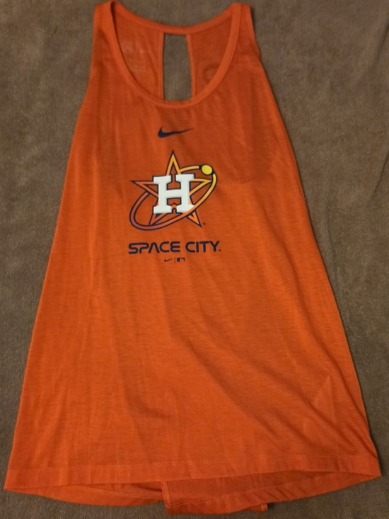 Nike Tops - Nike Houston Astros Orange Dri-FIT Racerback Tank